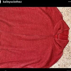Red sweater